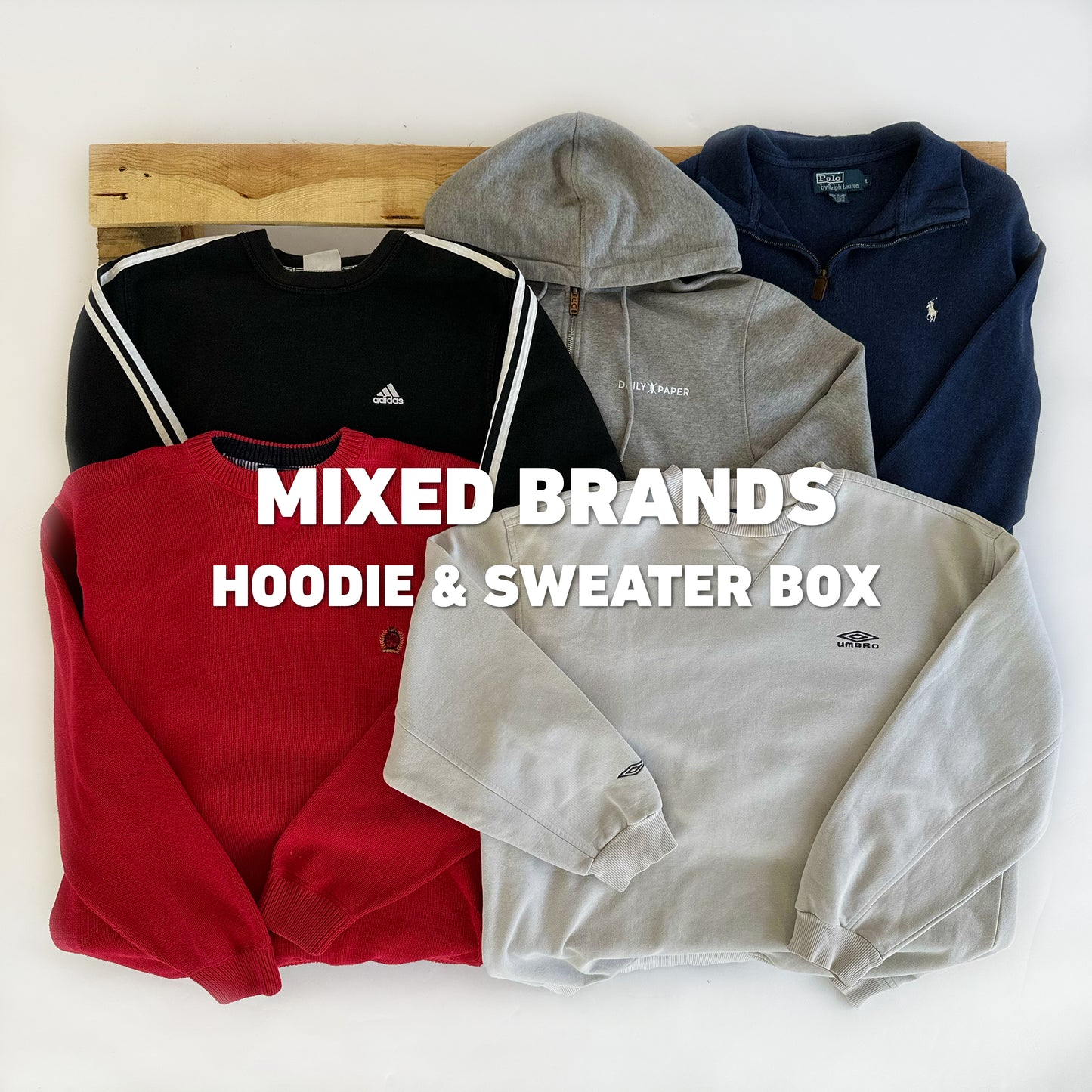 Mixed Brands Hoodie & Sweater Box (5 pcs.)