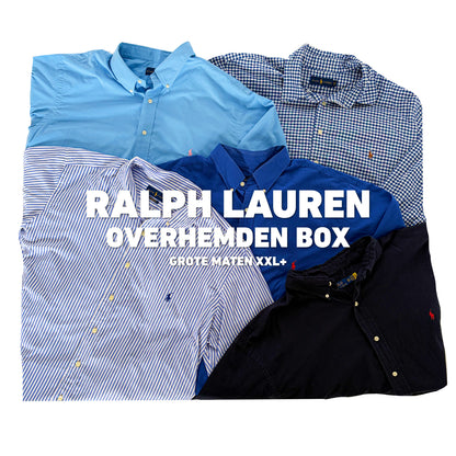 Ralph Lauren Overhemden box | Grote maten (5st.)